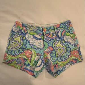 Lilly Pulitzer Multicolor Paisley Women's Shorts